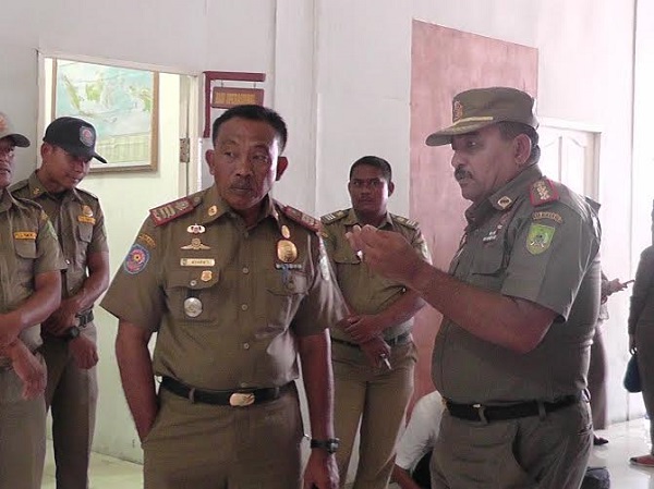 Siap Bekerja, Tes Urine Satpol PP Rohil Dinyatakan Negatif